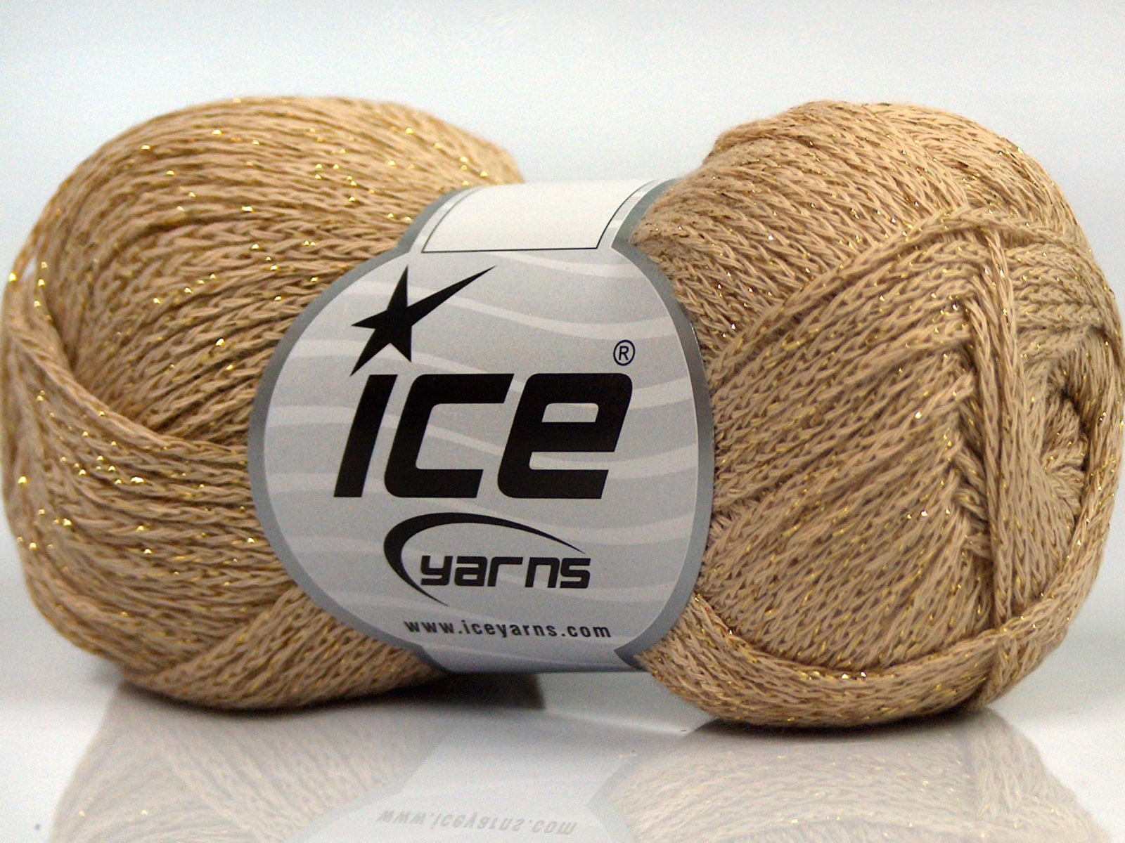 Elegant Metallic Cotton Dark Cream fnt2-67830