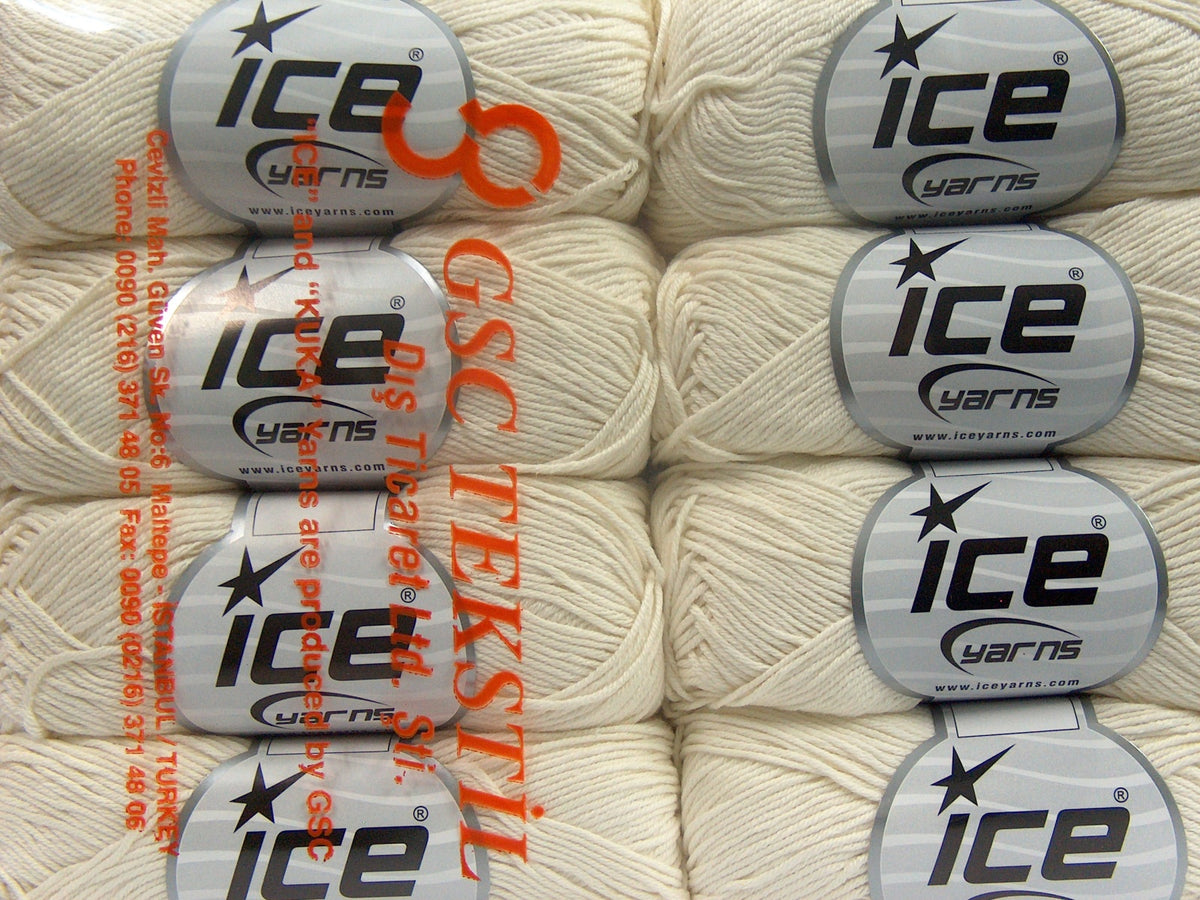 Pure Cotton Fine Ecru fnt2-67870