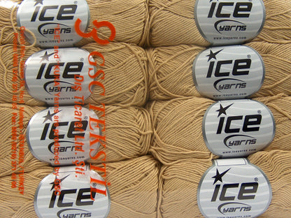 Pure Cotton Fine Dark Cream fnt2-67872