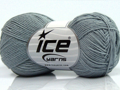 Pure Cotton Fine Light Grey fnt2-67873