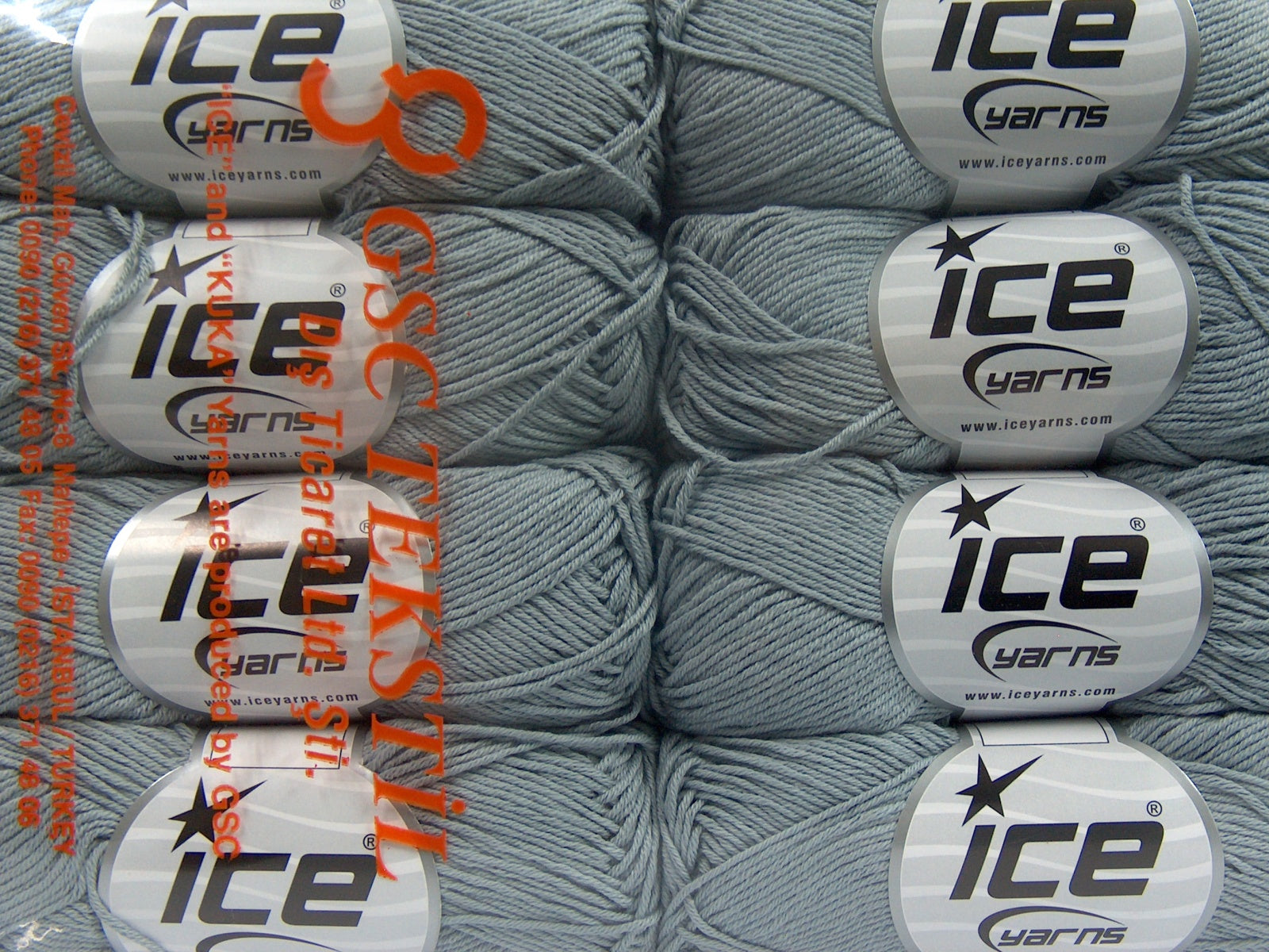 Pure Cotton Fine Light Grey fnt2-67873