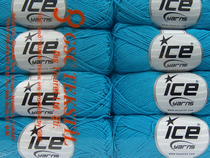 Pure Cotton Fine Turquoise fnt2-67880