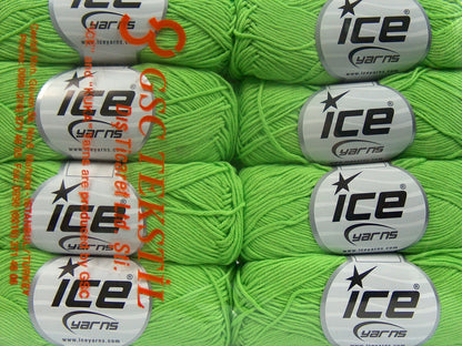 Pure Cotton Fine Pistachio Green fnt2-67882