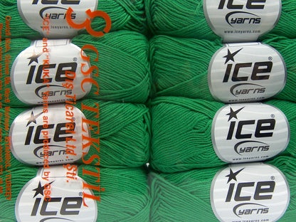 Pure Cotton Fine Green fnt2-67883