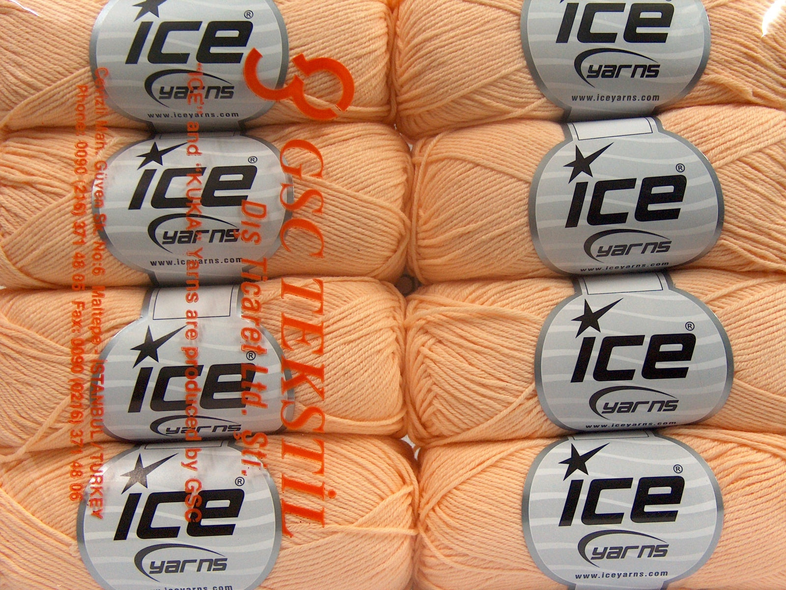 Pure Cotton Fine Light Salmon fnt2-67889
