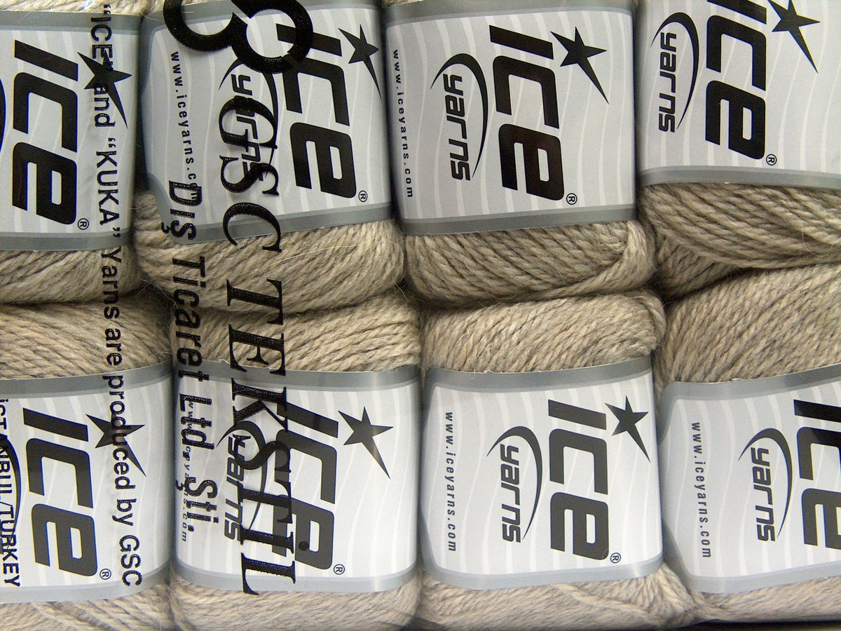 Alpaca Light Beige Melange Sku:fnt2-67969