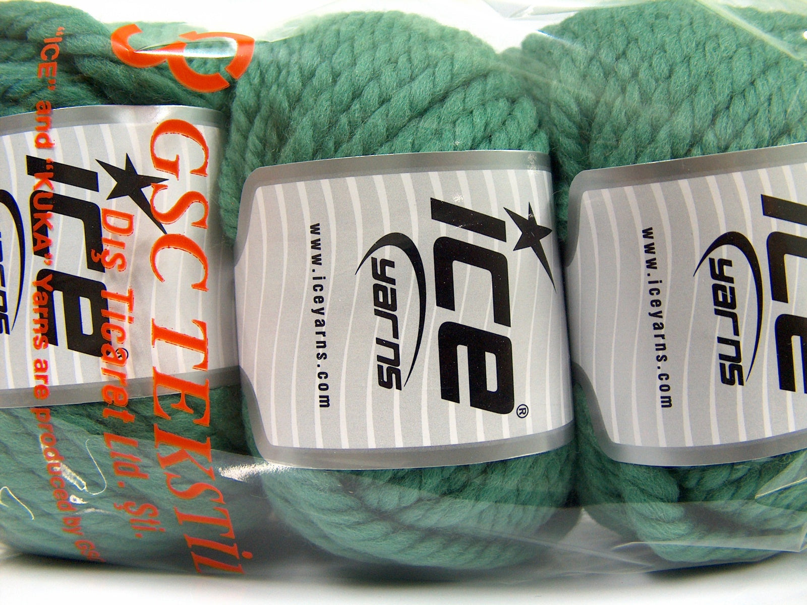 Jumbo Pure Wool Green fnt2-68008