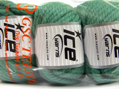 Jumbo Pure Wool Green fnt2-68008