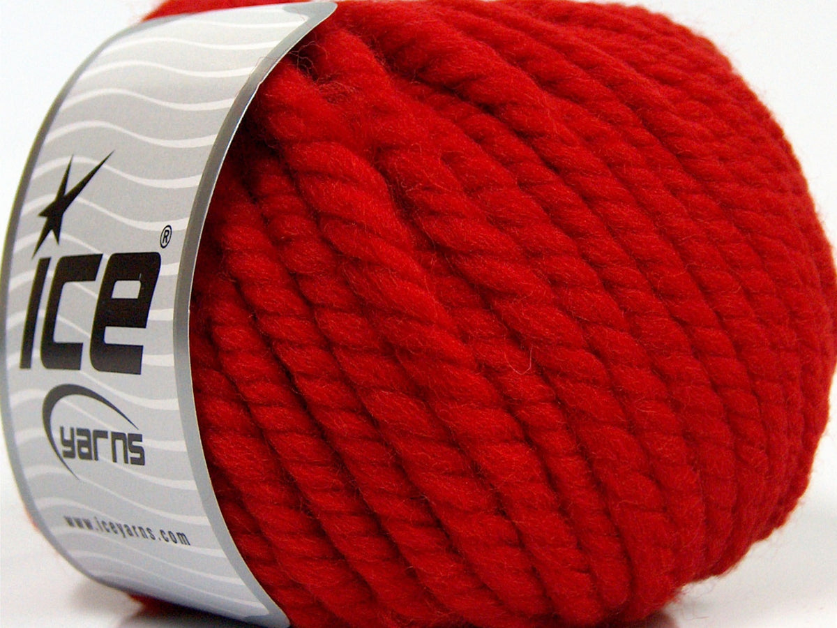 Jumbo Pure Wool Red fnt2-68010