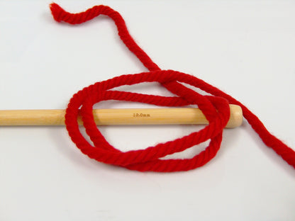 Jumbo Pure Wool Red fnt2-68010