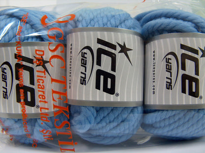 Jumbo Pure Wool Light Blue fnt2-68011