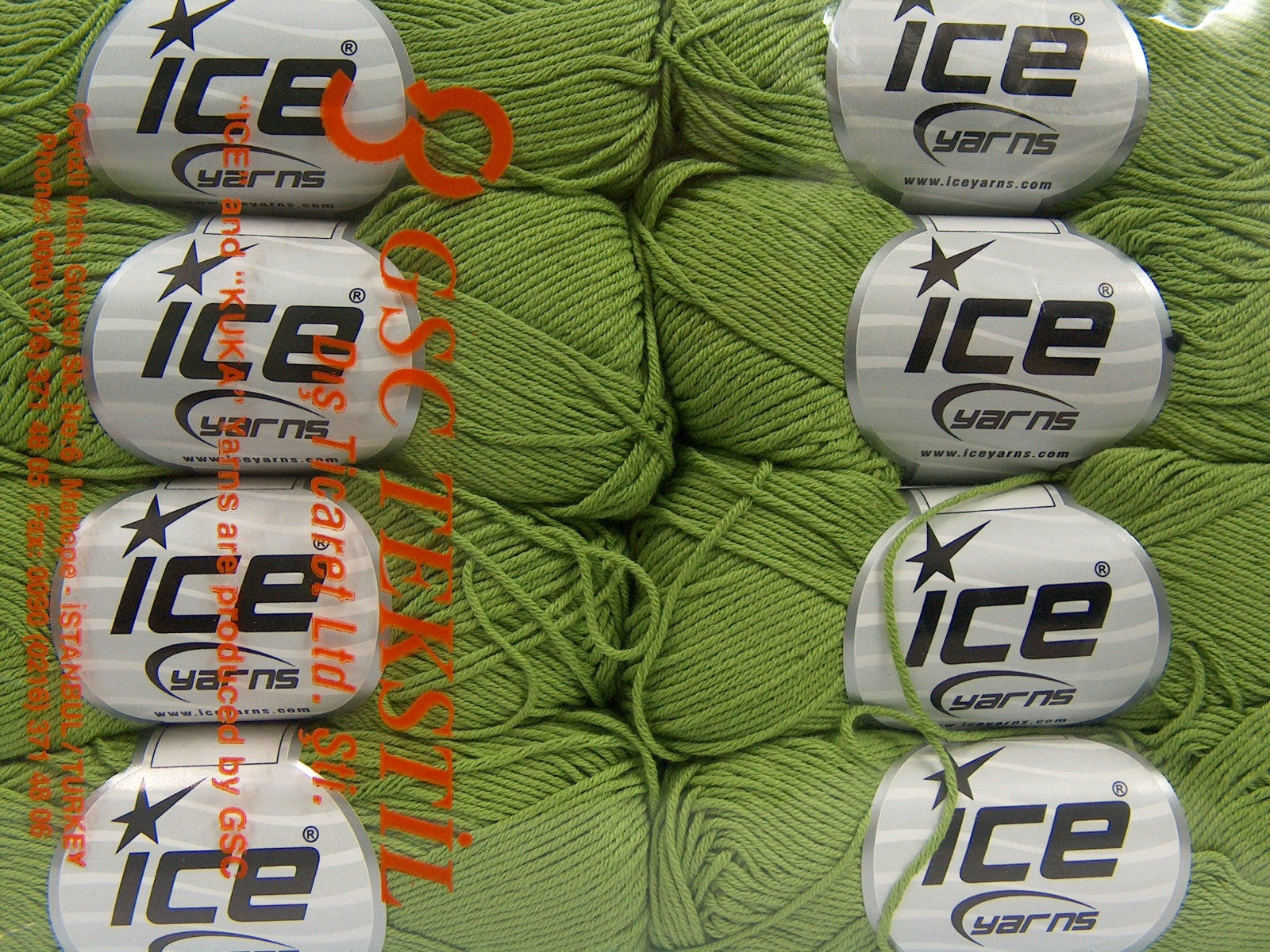 Pure Cotton Fine Pistachio Green fnt2-68245