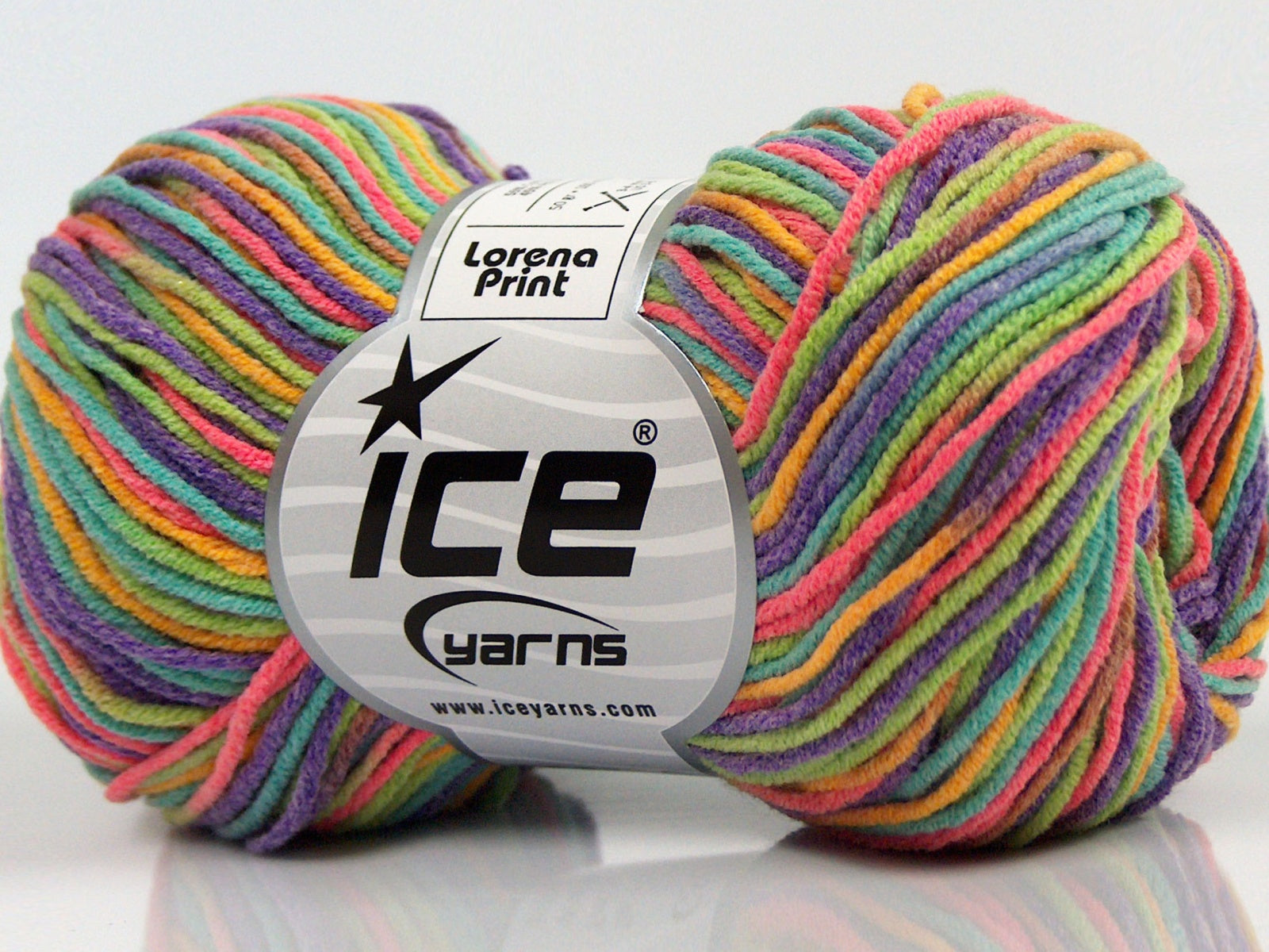 Lorena Print Purple, Green, Pink, Yellow, Turquoise fnt2-68248