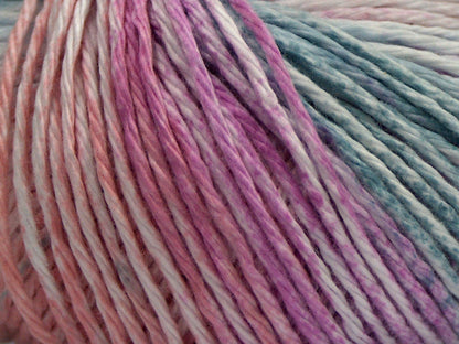 Mona Lisa Light Salmon, White, Pink, Water Green fnt2-68411