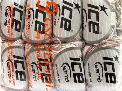 Mona Lisa Lilac, Brown, White, Beige fnt2-68418