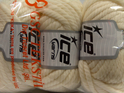 Jumbo Pure Wool Light Cream fnt2-68458