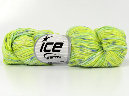Hand Dyed Cashmere Green Shades, Blue fnt2-68719