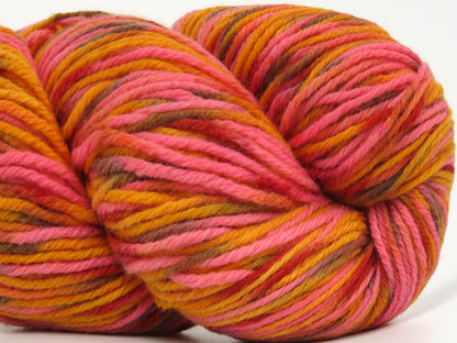 Hand Dyed Cashmere Orange Shades, Red Sku:fnt2-68723