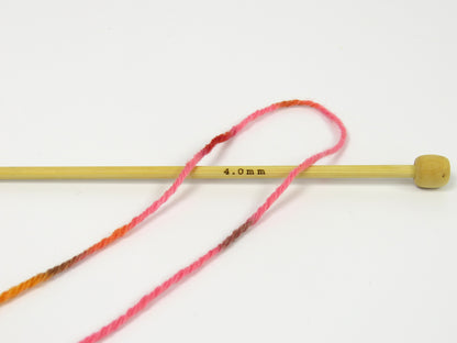 Hand Dyed Cashmere Orange Shades, Red Sku:fnt2-68723