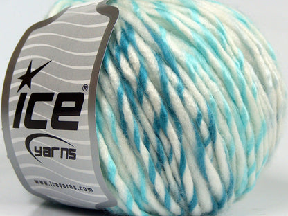 Baby Twist White, Turquoise Shades fnt2-69012