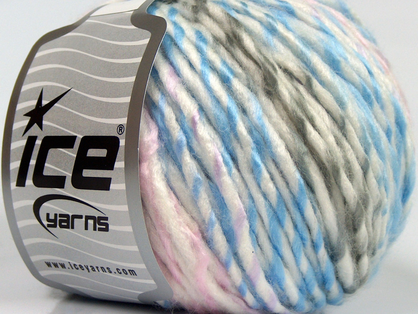 Baby Twist White, Blue, Pink, Light Grey fnt2-69013