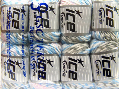 Baby Twist White, Blue, Pink, Light Grey fnt2-69013