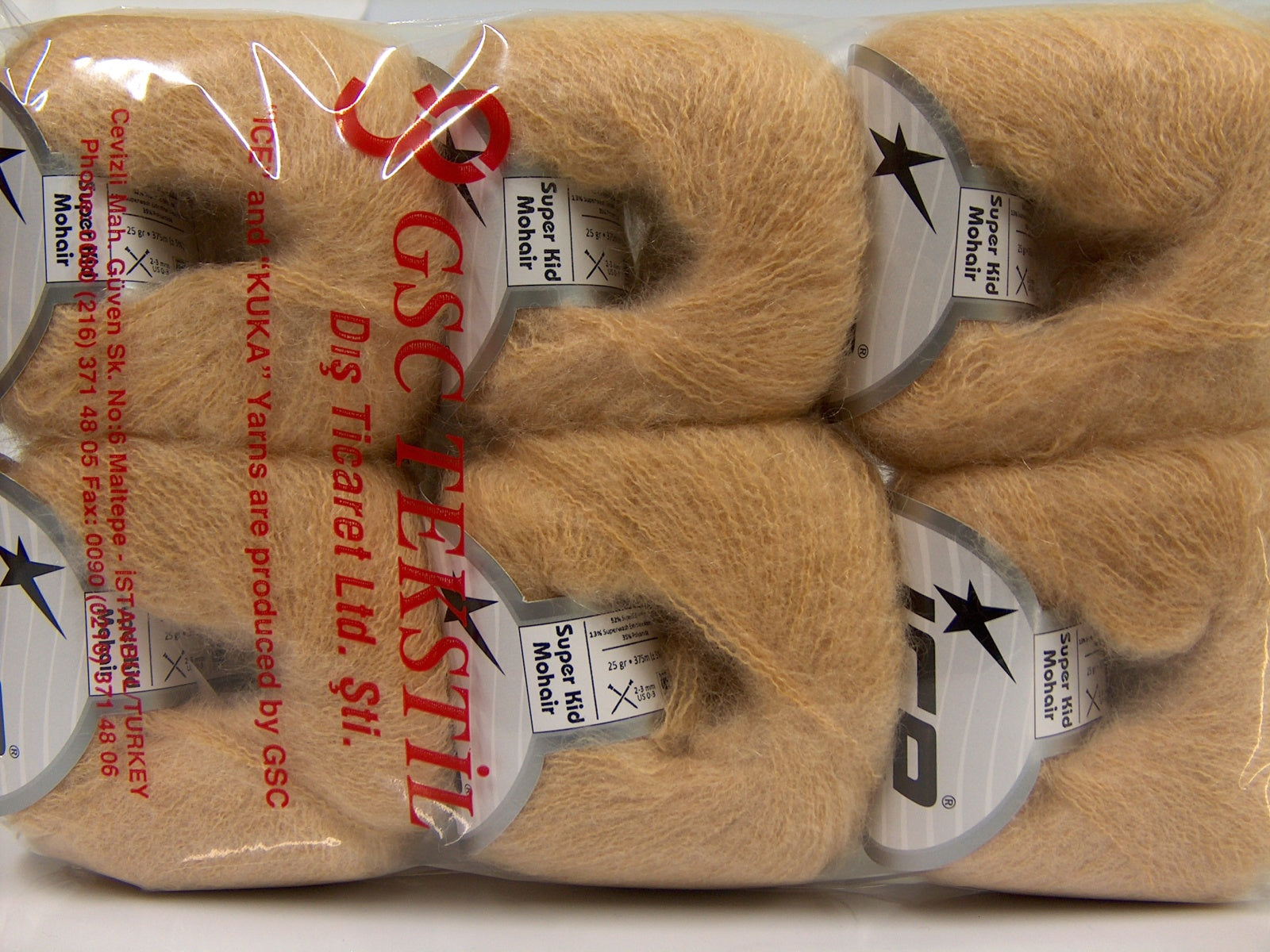 SuperKid Mohair Milky Brown fnt2-69136