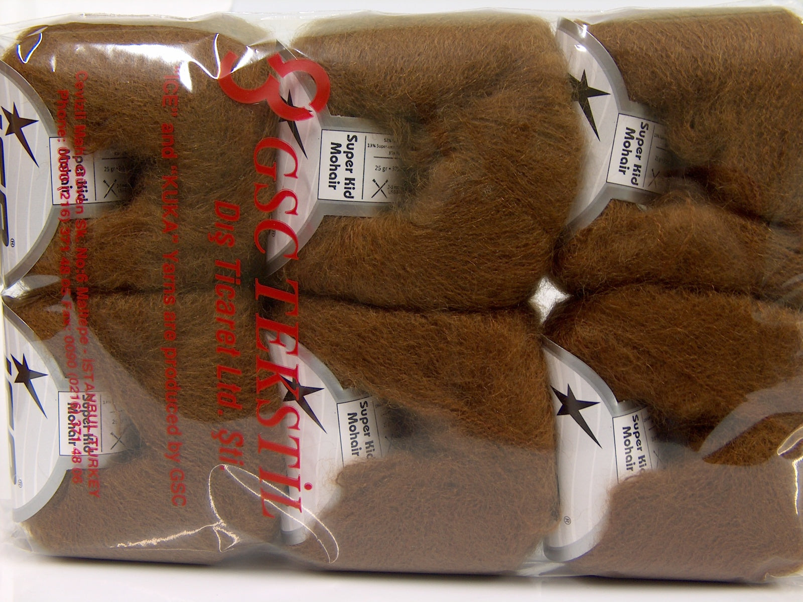 SuperKid Mohair Brown fnt2-69140