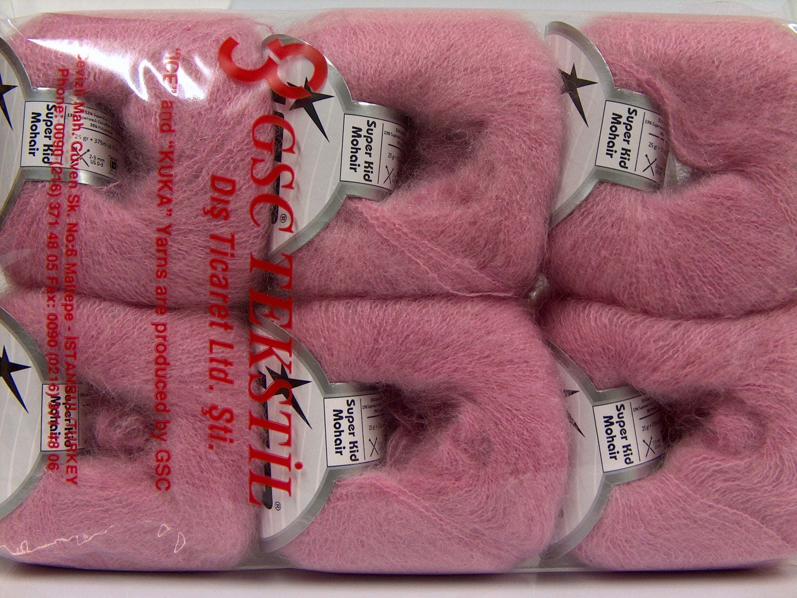 SuperKid Mohair Pink fnt2-69143