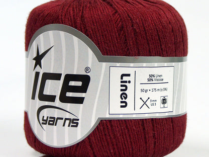 Linen Burgundy fnt2-69219