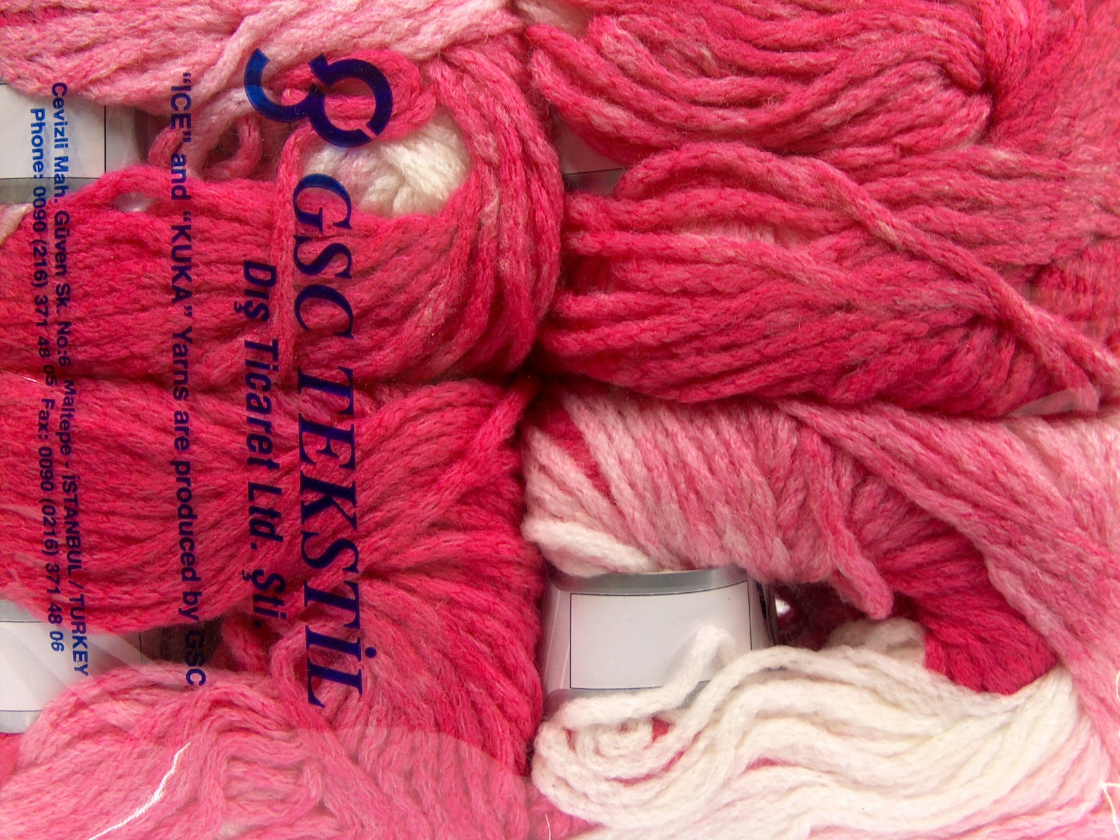 Nordic Pink Shades, White fnt2-69520