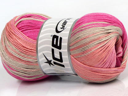Camilla Cotton Magic Pink Shades, Beige fnt2-69530