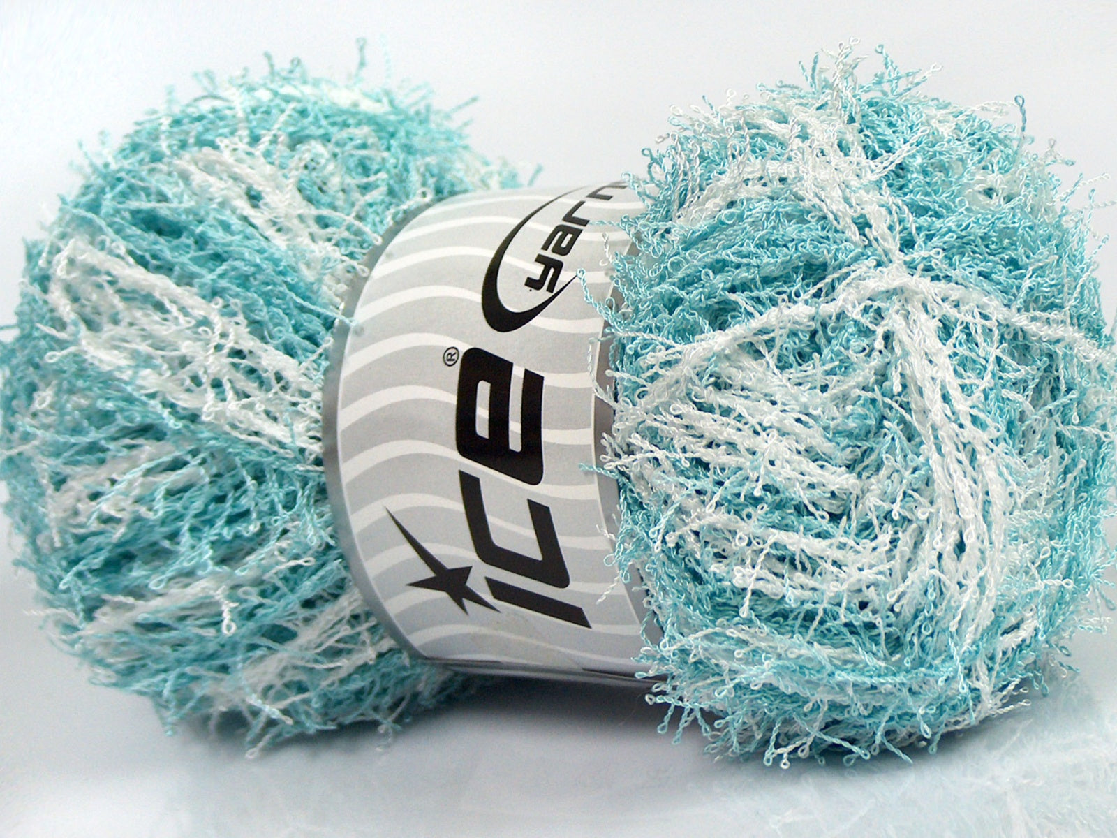 Scrubber Twist Light Turquoise, White Sku:fnt2-69620