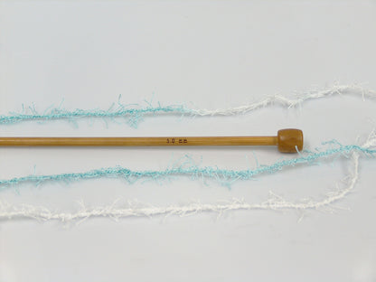 Scrubber Twist Light Turquoise, White Sku:fnt2-69620