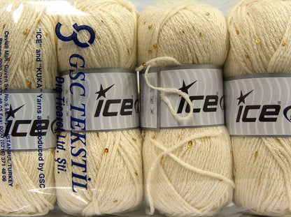 Chain Paillette Cream fnt2-69733