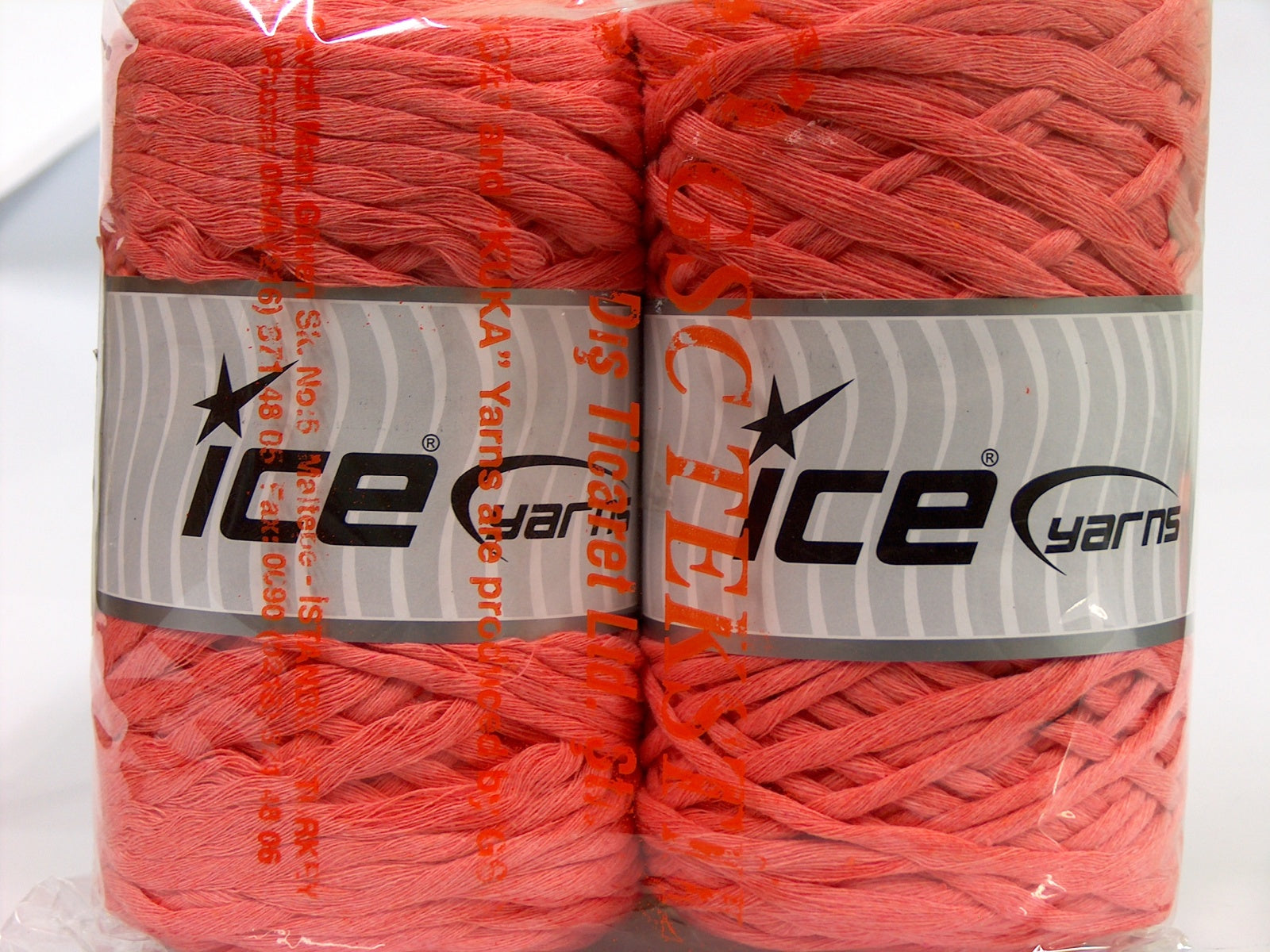 Natural Cotton Chunky Light Salmon fnt2-69879