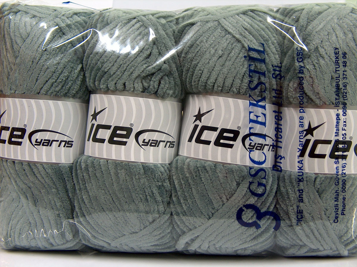 Chenille Baby Grey fnt2-70132