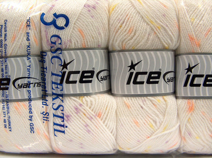 Baby Lollipop White, Lilac, Yellow, Orange fnt2-70238