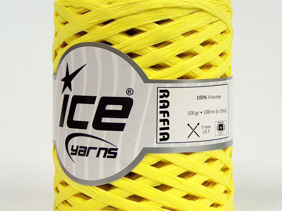 Raffia Neon Yellow fnt2-70612