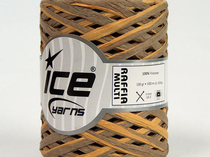Raffia Multi Brown Shades fnt2-70633