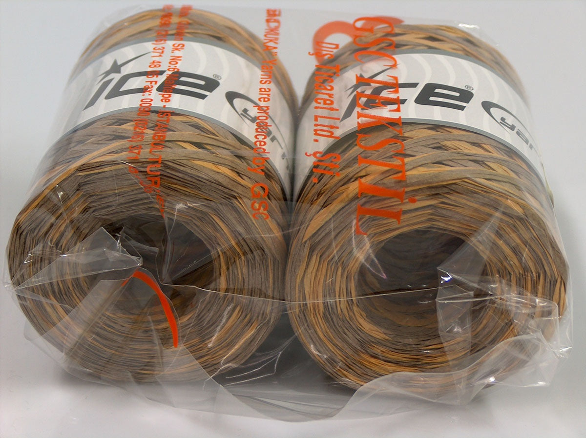 Raffia Multi Brown Shades fnt2-70633