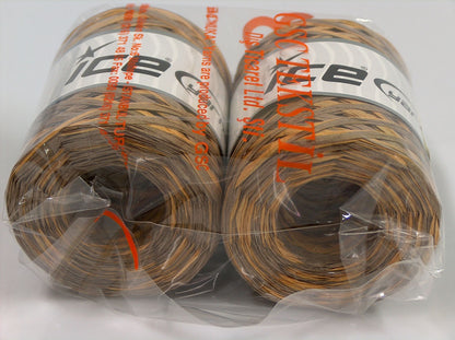 Raffia Multi Brown Shades fnt2-70633