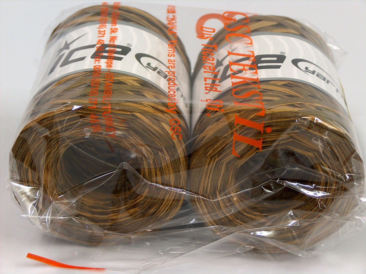 Raffia Multi Brown Shades fnt2-70634
