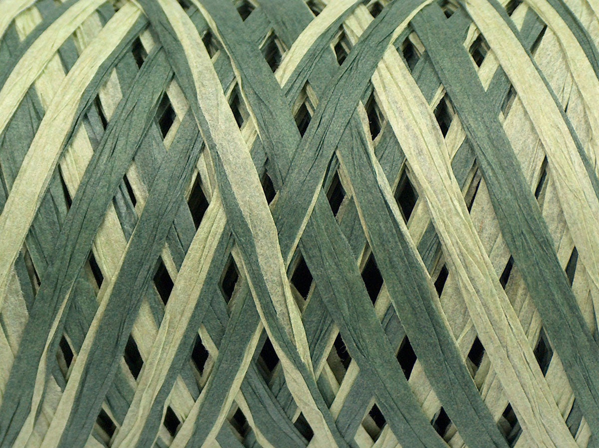 Raffia Multi Green Shades fnt2-70641