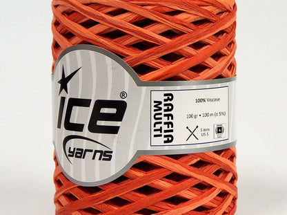 Raffia Multi Salmon Shades fnt2-70645