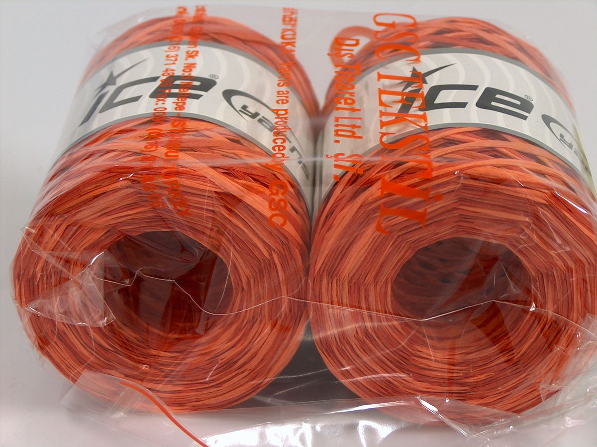 Raffia Multi Salmon Shades fnt2-70645