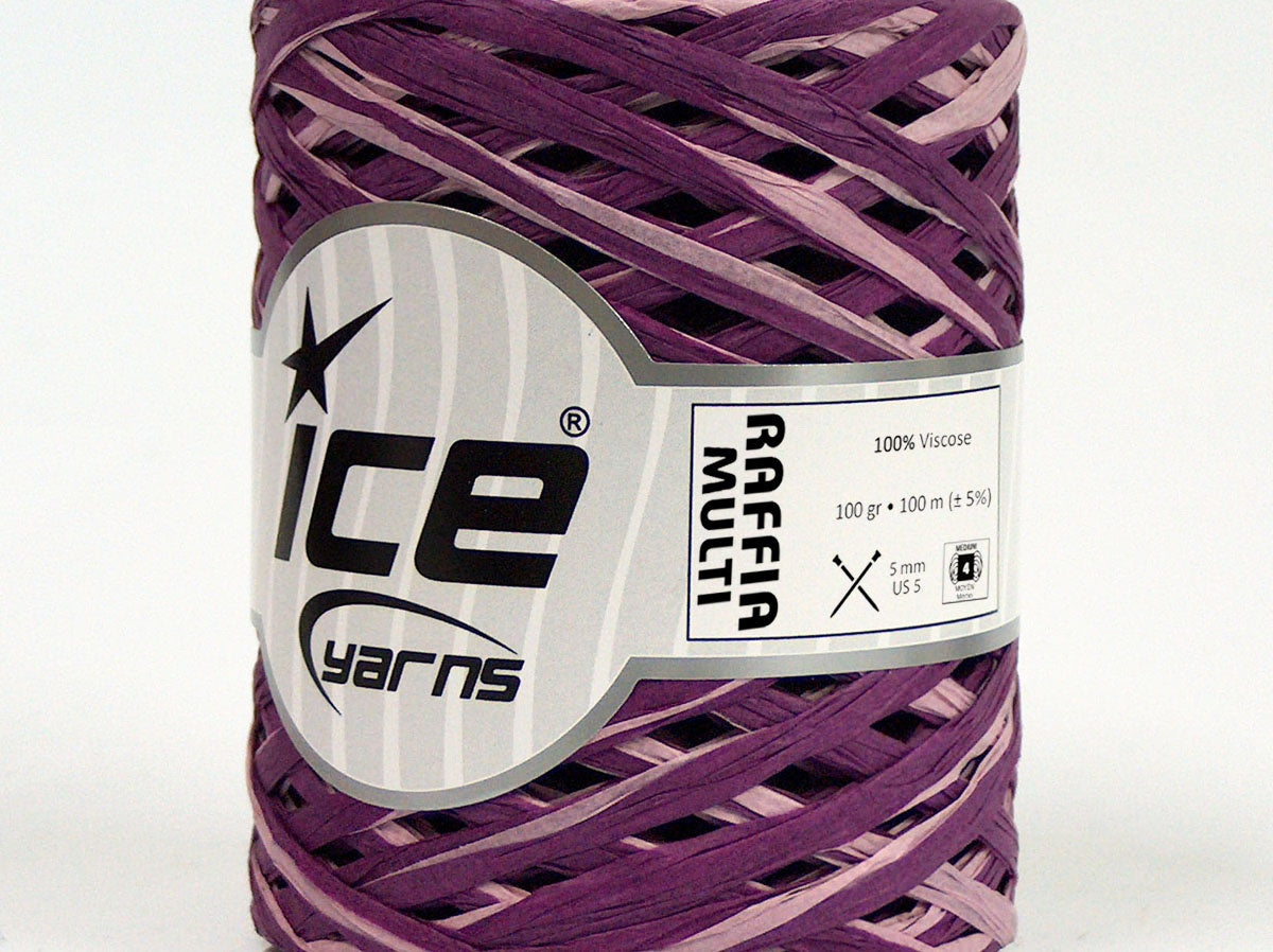 Raffia Multi Purple, Light Lilac fnt2-70650