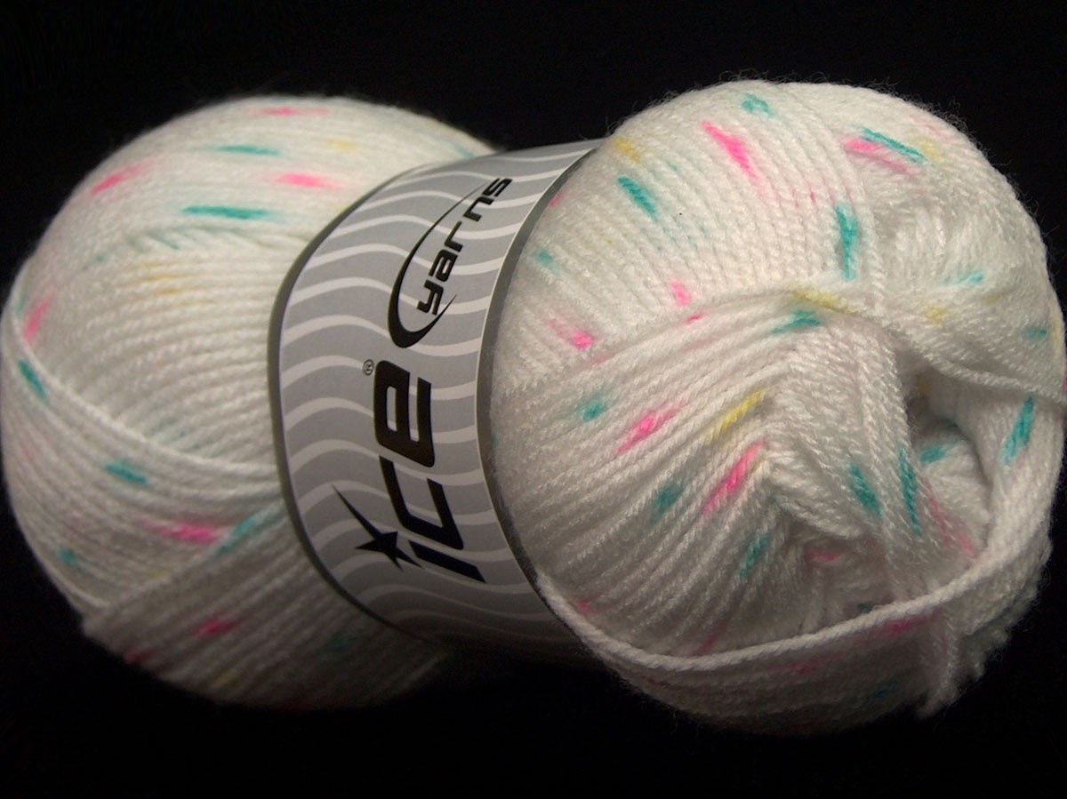 Baby Lollipop White, Turquoise, Pink, Green fnt2-70659