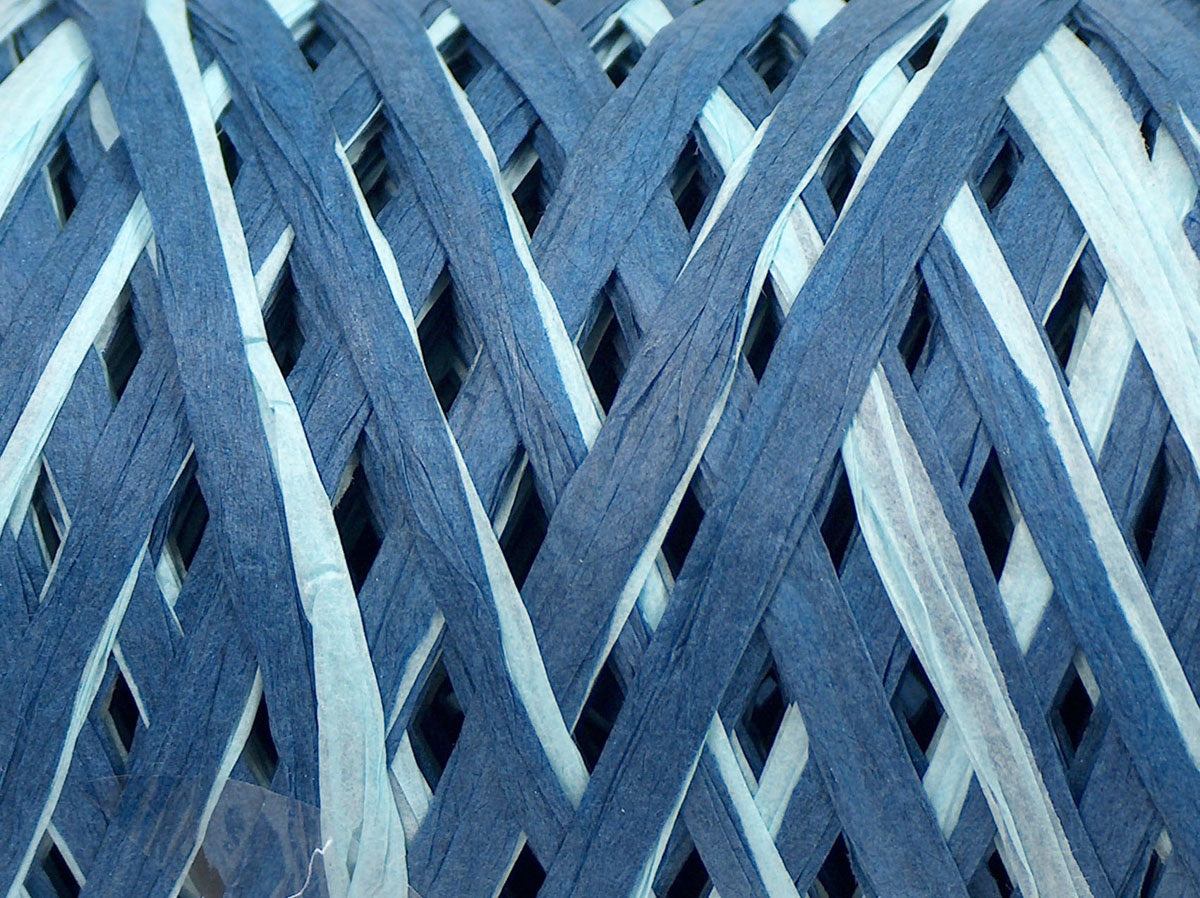 Raffia Multi Blue Shades fnt2-70720