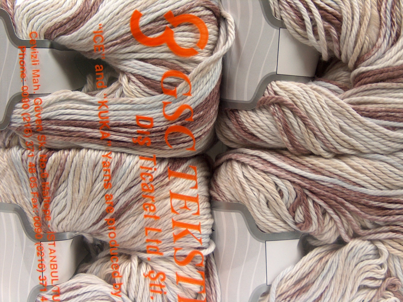 Mona Lisa Lilac, Brown, White, Beige fnt2-70840